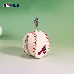 MLB Baseball Team Portable Wallet Keychain Case