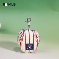 MLB Baseball Team Portable Wallet Keychain Case