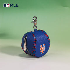 MLB Baseball Team Portable Wallet Keychain Case