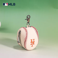 MLB Baseball Team Portable Wallet Keychain Case
