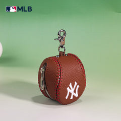 MLB Baseball Team Portable Wallet Keychain Case