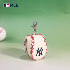 MLB Baseball Team Portable Wallet Keychain Case