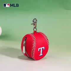 MLB Baseball Team Portable Wallet Keychain Case