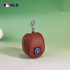 MLB Baseball Team Portable Wallet Keychain Case
