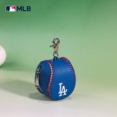 MLB Baseball Team Portable Wallet Keychain Case