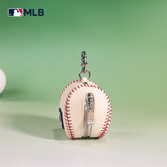 MLB Baseball Team Portable Wallet Keychain Case