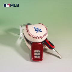 MLB Baseball Team Portable Wallet Keychain Case