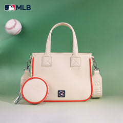 MLB Houston Astros Team Tote/Crossbody with Baseball Coin Pouch