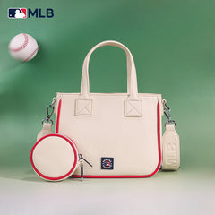 MLB Los Angeles Angels Team Tote/Crossbody with Baseball Coin Pouch