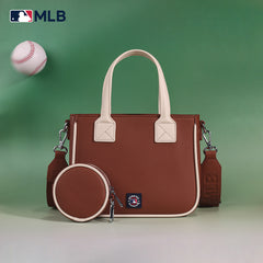 MLB San Diego Padres Team Tote/Crossbody with Baseball Coin Pouch