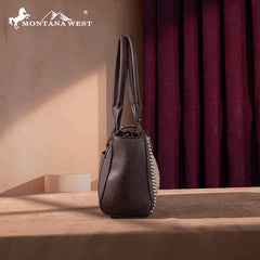 Montana West Tooled Concho Concealed Carry Tote