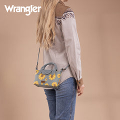 Wrangler Sunflower Print Mini Crossbody Bag
