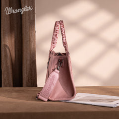 Wrangler Leopard Print Concealed Carry Tote Bag