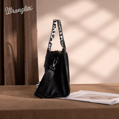 Wrangler Leopard Print Concealed Carry Tote Bag