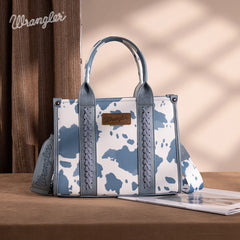 Wrangler Leopard Print Concealed Carry Tote Bag