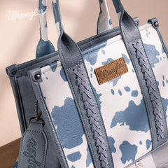 Wrangler Leopard Print Concealed Carry Tote Bag