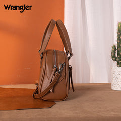 Wrangler Whipstitch Top Handle Crossbody Bag
