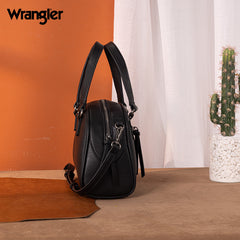 Wrangler Whipstitch Top Handle Crossbody Bag