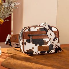 Wrangler Cow Print Belt Bag/Fanny Pack