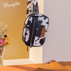 Wrangler Cow Print Belt Bag/Fanny Pack