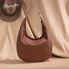 Wrangler Aztec Embroidered Large Hobo Bag