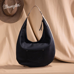 Wrangler Aztec Embroidered Large Hobo Bag