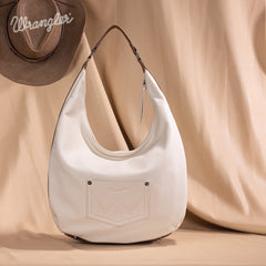 Wrangler Aztec Embroidered Large Hobo Bag