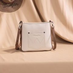 Wrangler Aztec Embroidered Fringe Crossbody