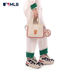 MLB San Francisco Giants Team Tote/Crossbody with Baseball Coin Pouch
