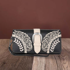 Montana West Cut-Out/Buckle Collection Wallet