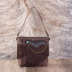 Montana West Fringe Collection Concealed Carry Hobo