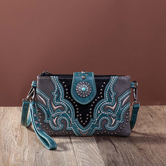 Montana West Cut-out Collection Crossbody/Wristlet