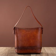 Montana West Genuine Leather Collection Concealed Carry Hobo