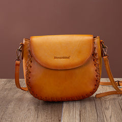Montana West Hand Paint Genuine Leather Collection Crossbody