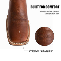 Women's Embroidered Evergreen Cowgirl Boots