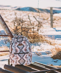 Wrangler Aztec Printed Backpack