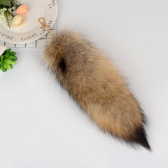 Faux Fur Keychain Tail | Fox Tail Bag Charm