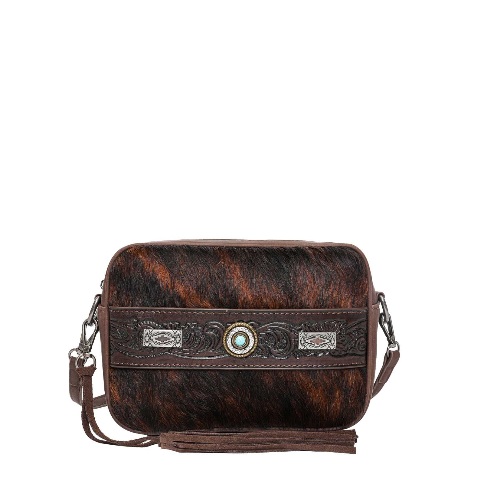 Trinity Ranch Hair On Cowhide Collection Crossbody/Wristlet