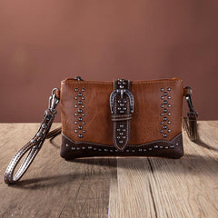Montana West Buckle Collection Clutch/Crossbody