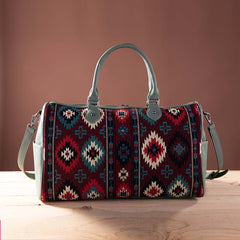Montana West Aztec Tapestry Collection Weekender Bag