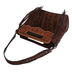 Montana West Western Tooled Hair-on Collection Concealed Carry Hobo