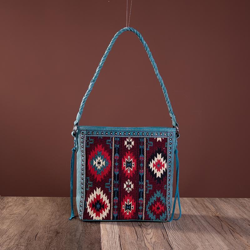 Montana West Aztec Tapestry Concealed Carry Hobo