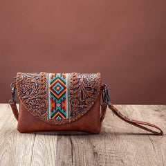 Montana West Tooled Collection Crossbody/Wristlet