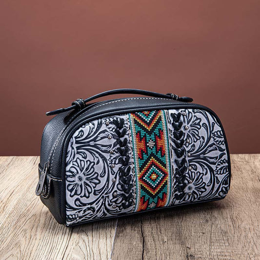 Montana West Tooled Collection Travel Pouch