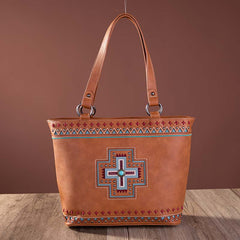Montana West Concho Collection Concealed Carry Tote