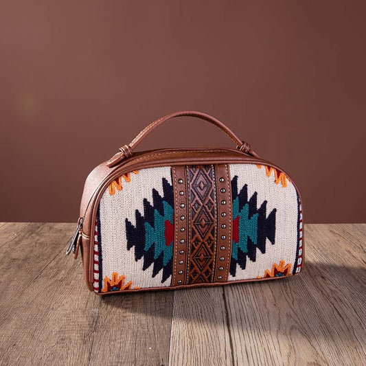 Montana West Aztec Tapestry Travel Pouch