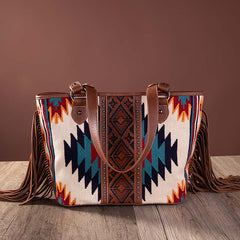 Montana West Aztec Tapestry Concealed Carry Tote