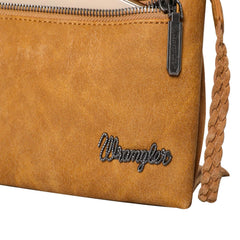 Wrangler Genuine Leather Fringe Crossbody Bag (Wrangler By Montana West)