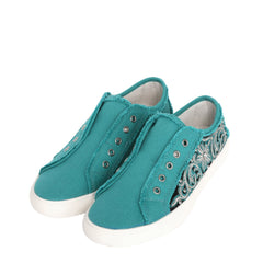 Montana West Embroidered Canvas Shoes