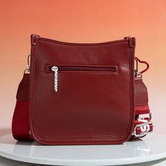 University of Arkansas Razorbacks Crossbody Purse With Wristlet Keychain
